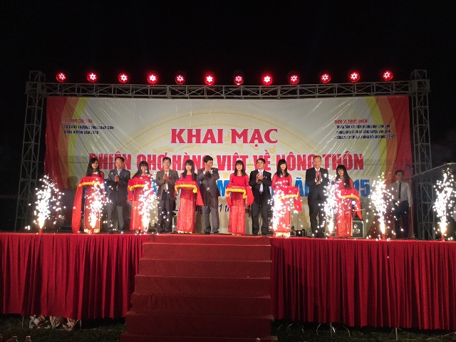 Khai mạc Phiên chợ hàng Việt về nông thôn ảnh 1